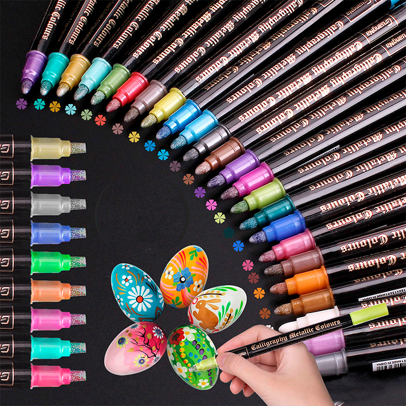 Rotuladores Artísticas Cintilantes - punta doble