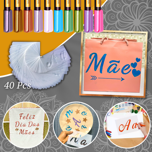 Rotuladores y Moldes de Letras