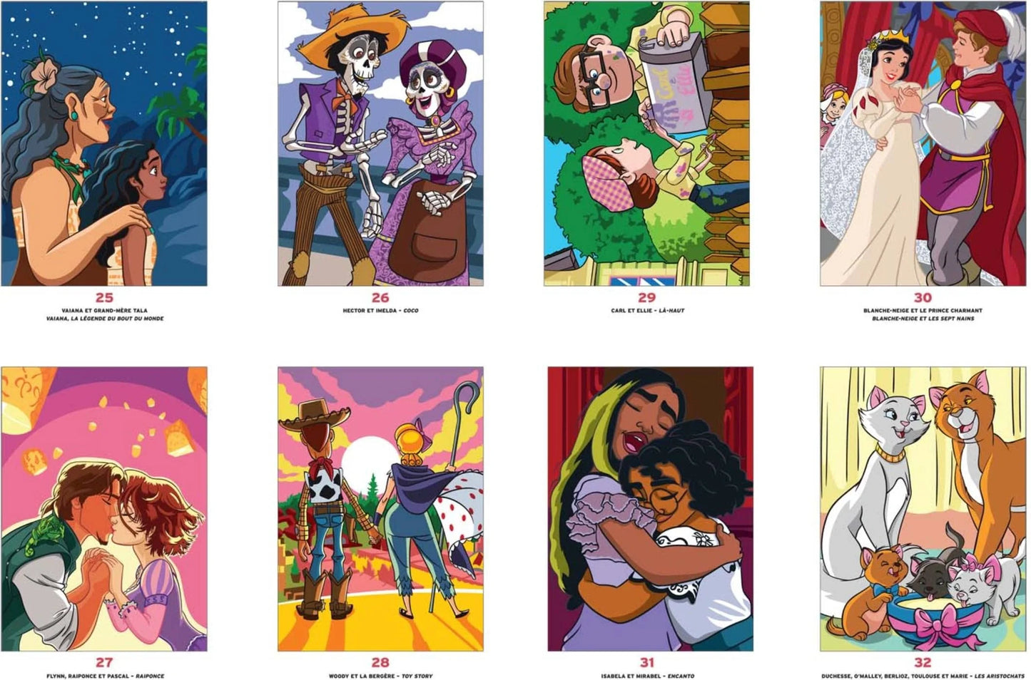 Histórias de Amor - Pintura por Números