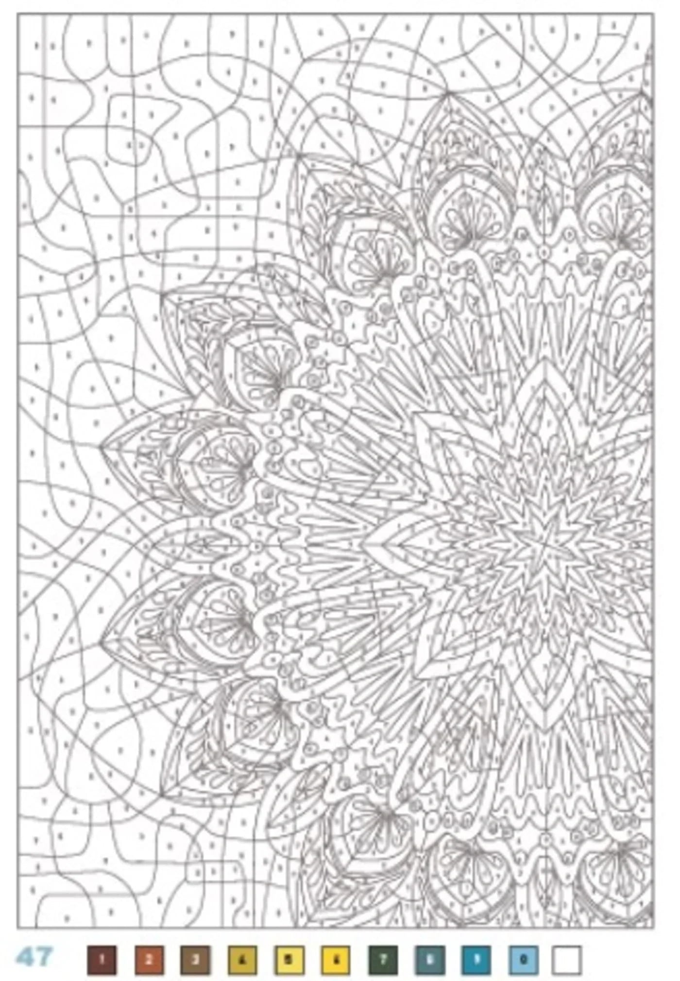 Mandalas - Pintura por Números