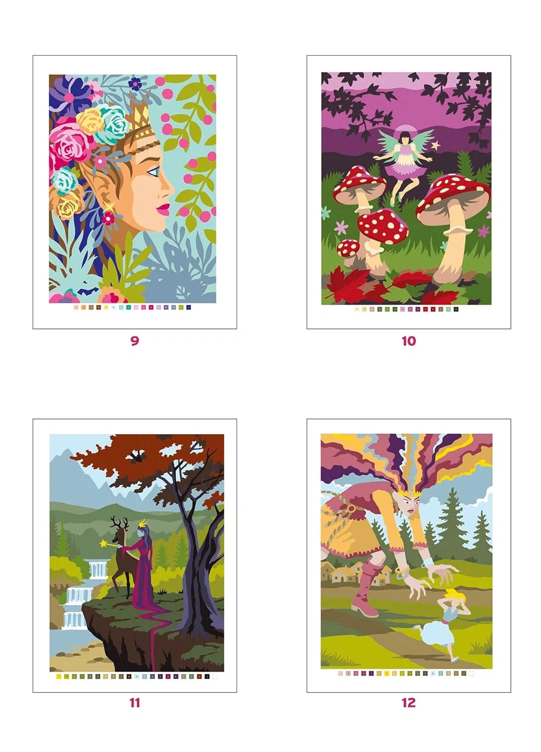 Contos de Fadas - Pintura por Números