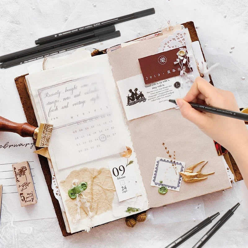 Caneta Micron Precision Preto - Marcadores de Linha Fina para Desenho Técnico y Artístico