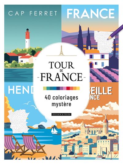 Tour pela França - Pintura por Números